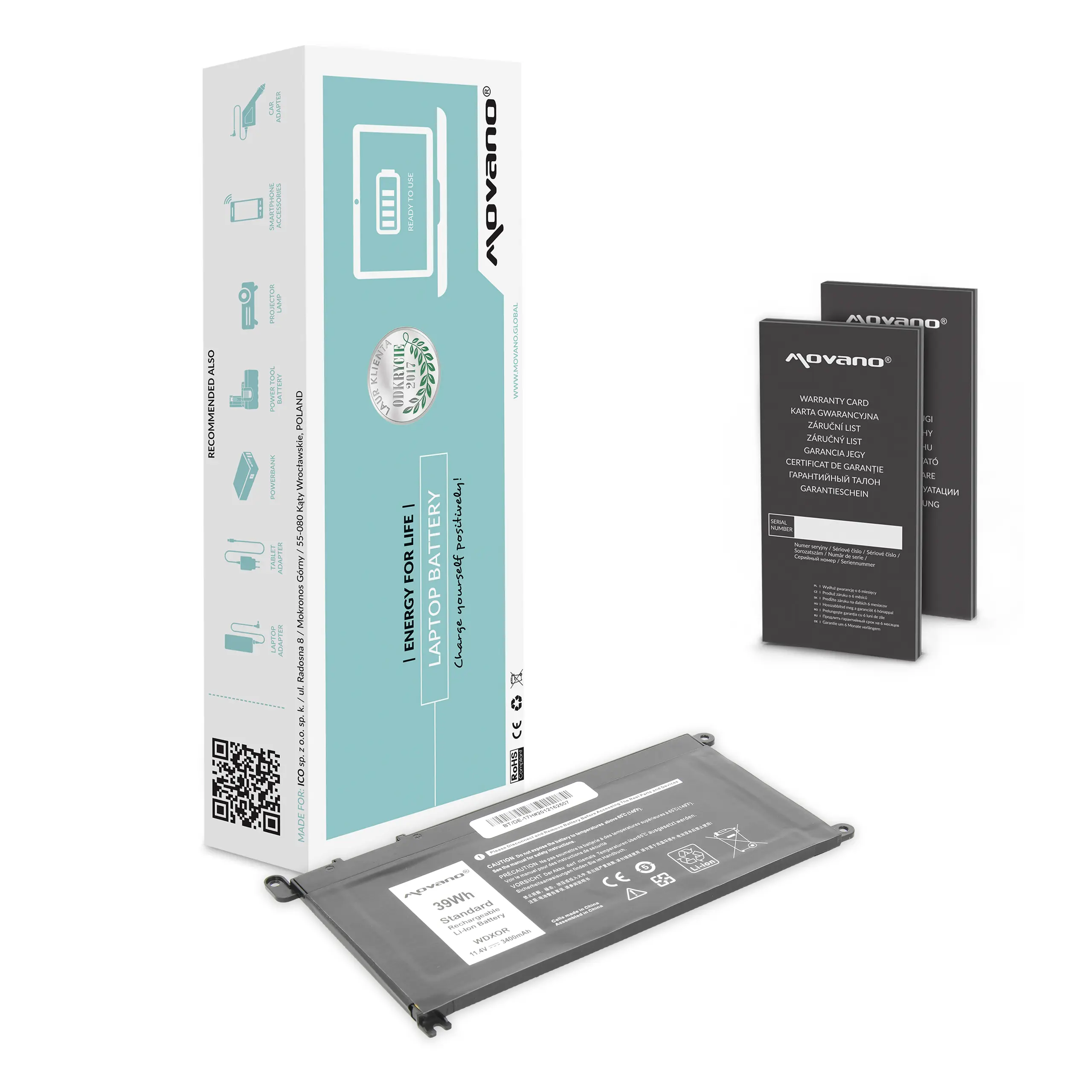 Bateria Movano Dell Vostro 14 Inspiron