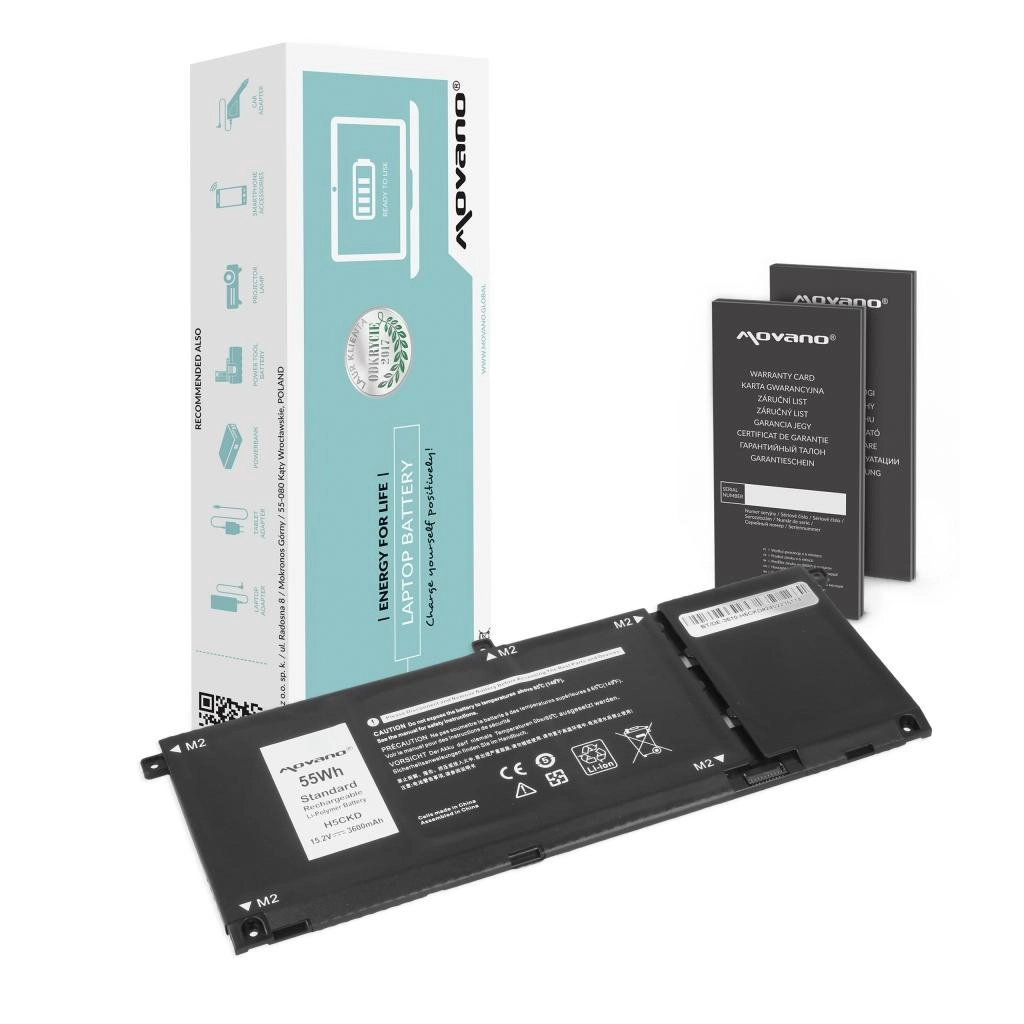 Bateria Movano Bateria H5CKD do Dell