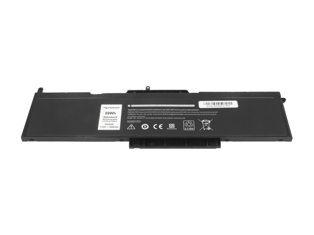 Movano Battery for Dell Latitude 15