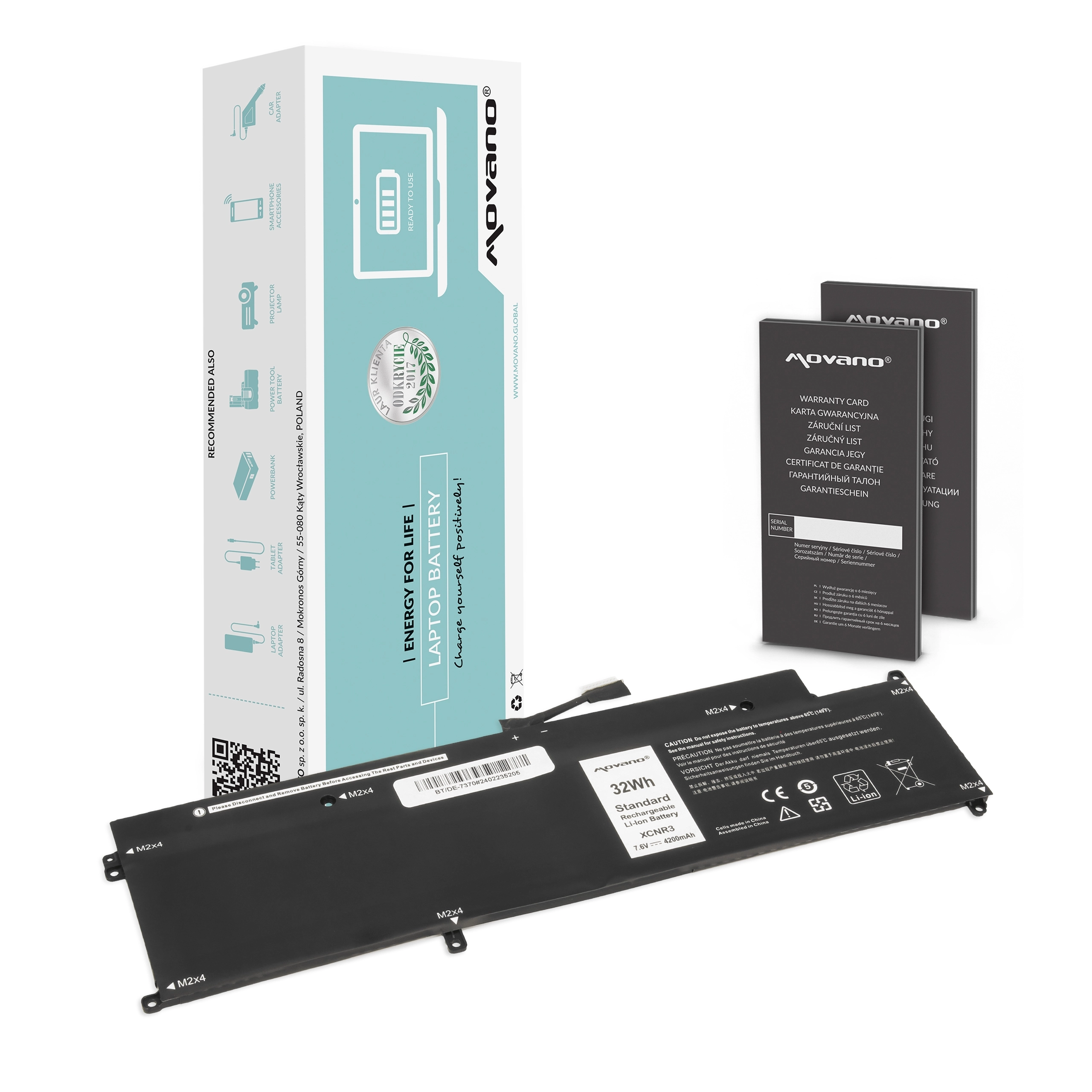 Movano battery for Dell Latitude 13