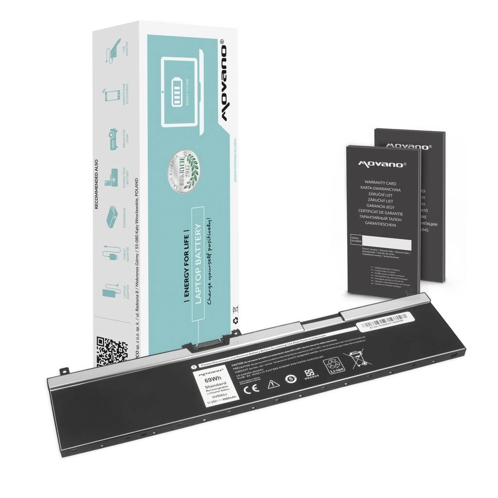 Movano Battery for Dell Precision 7530