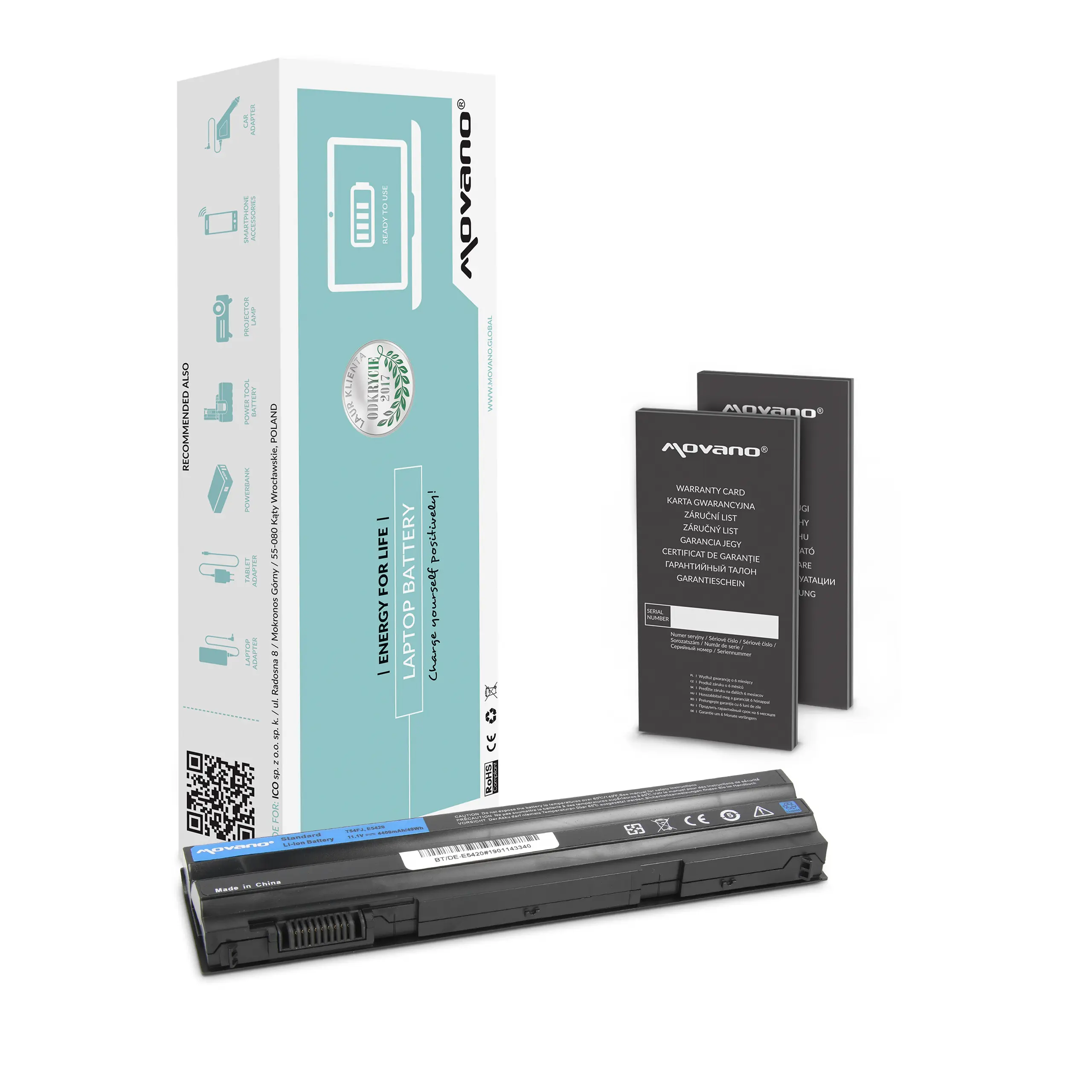 Bateria Movano Dell Latitude E5420 E6420