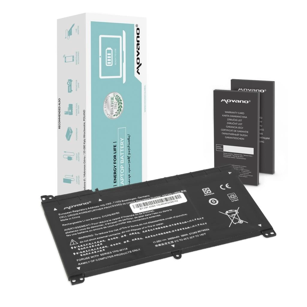 Battery Movano for HP Pavilion X360
