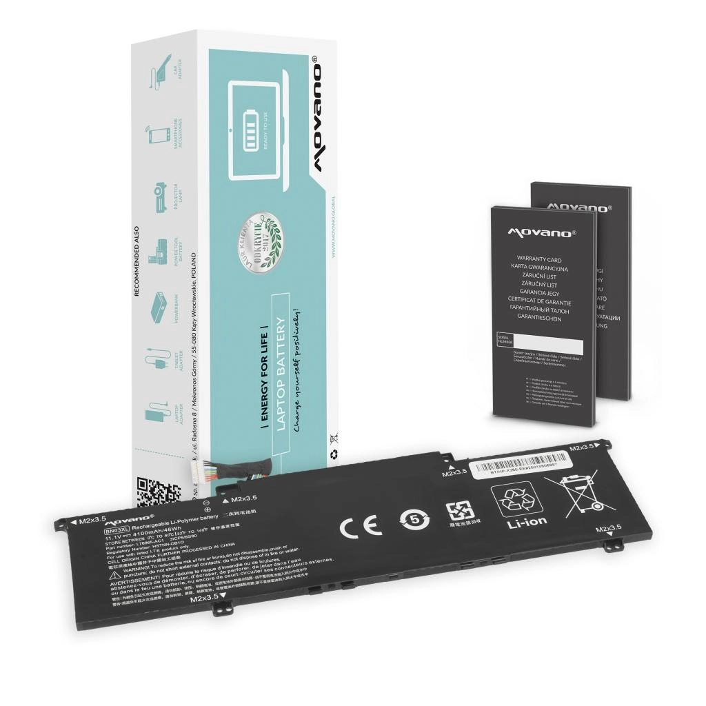 Movano Battery for HP Envy 13