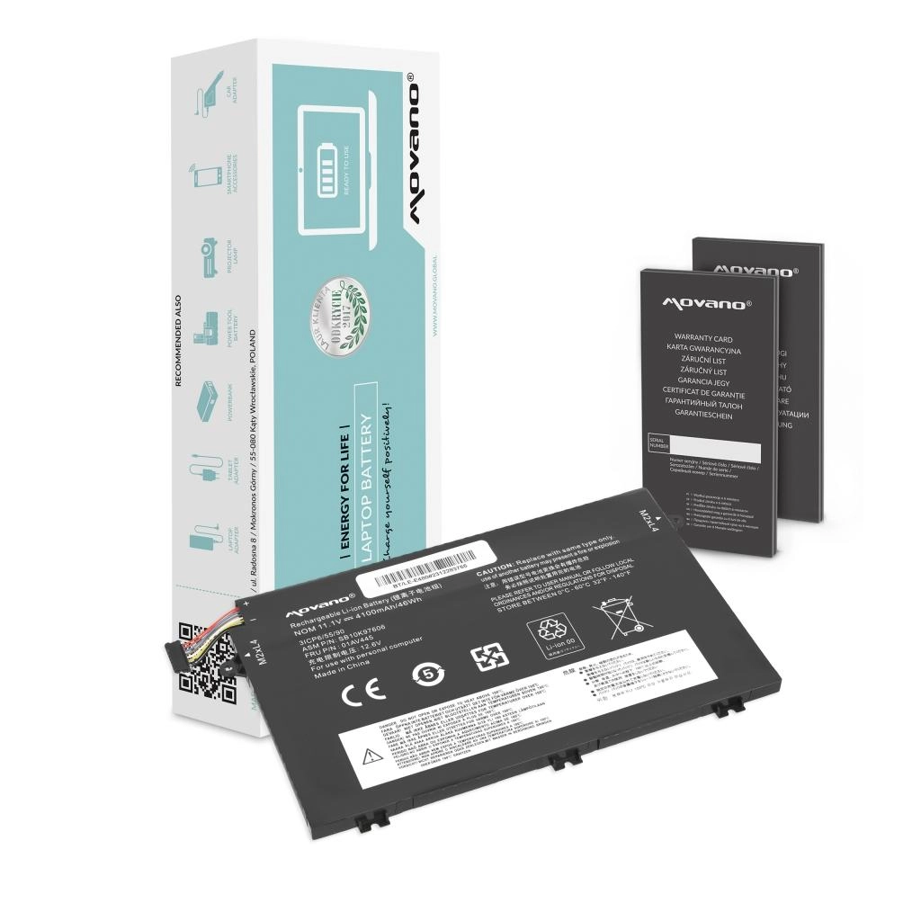 Movano battery for Lenovo ThinkPad E480