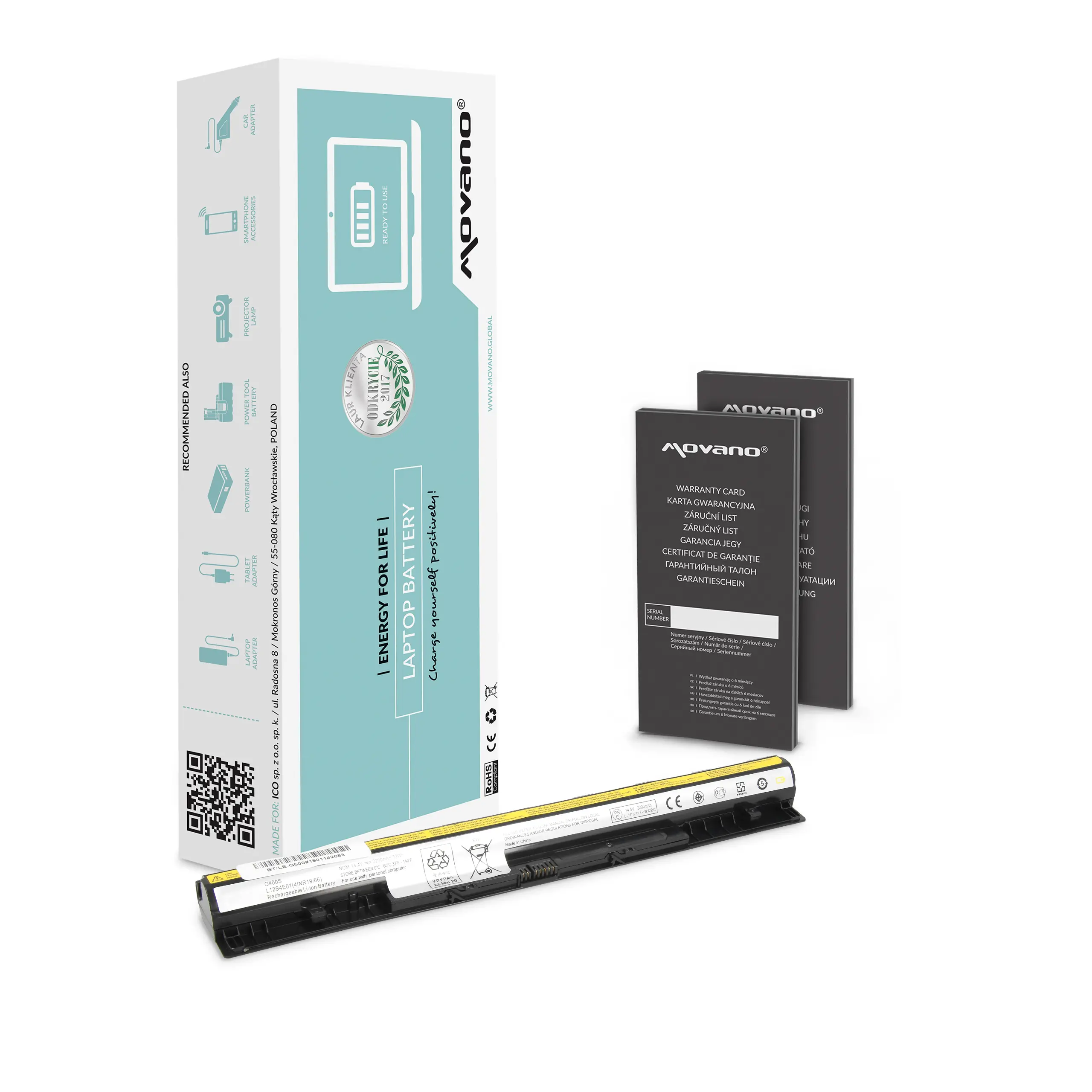Bateria Movano Lenovo IdeaPad G500s G510s