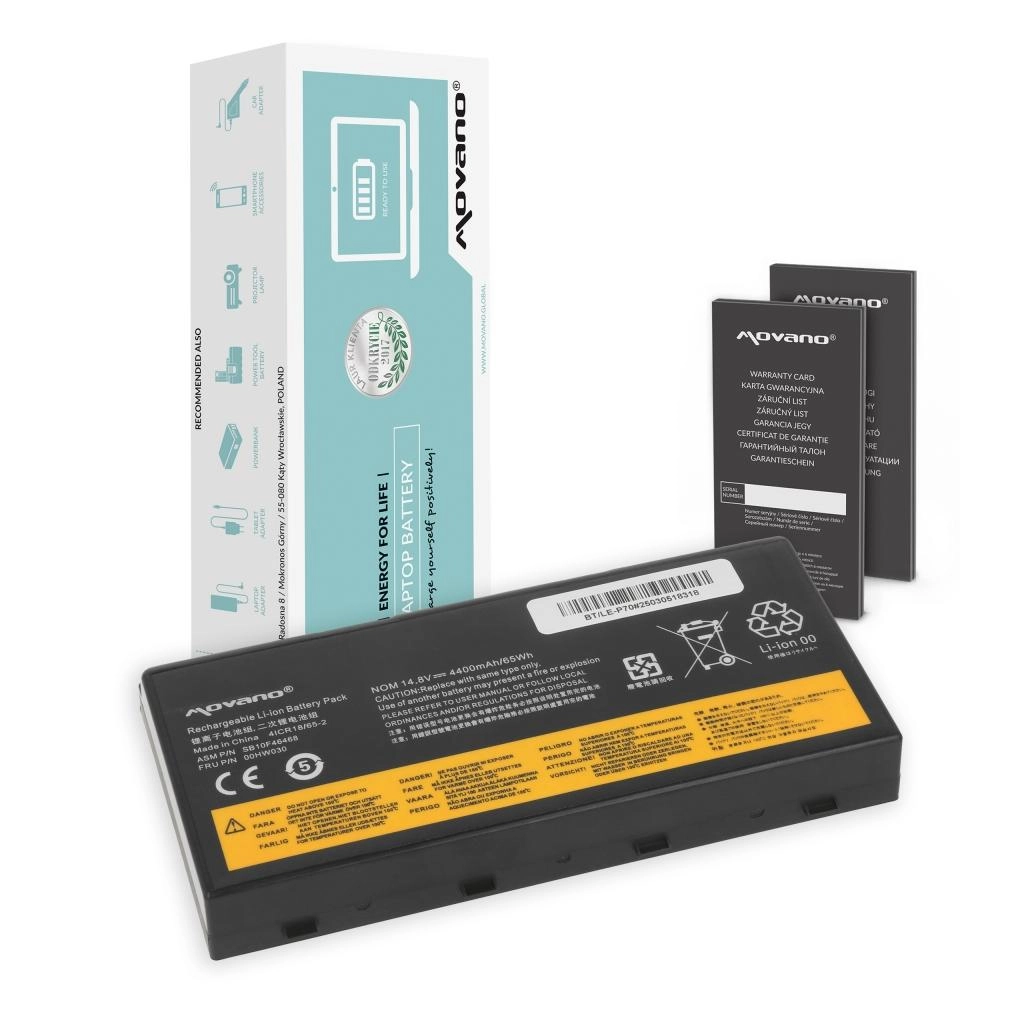 Battery Movano for Lenovo ThinkPad P70