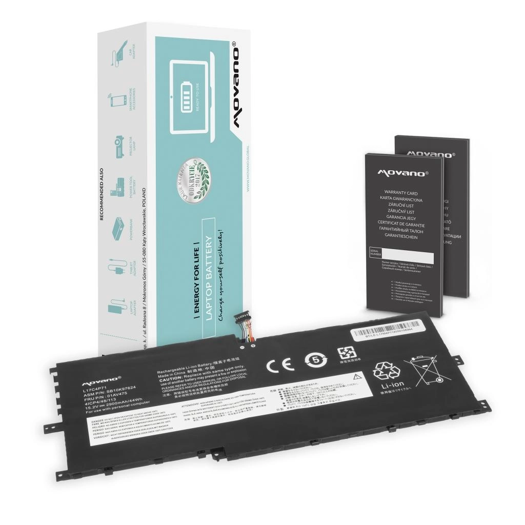 Movano Battery for Lenovo ThinkPad X1