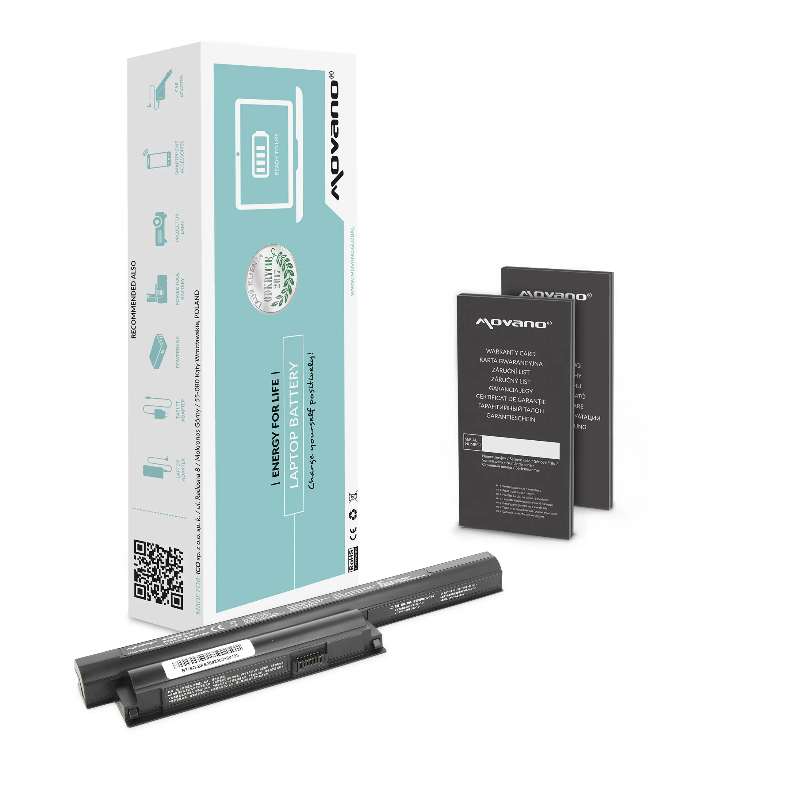 Movano Battery for Sony BPS26 Notebook