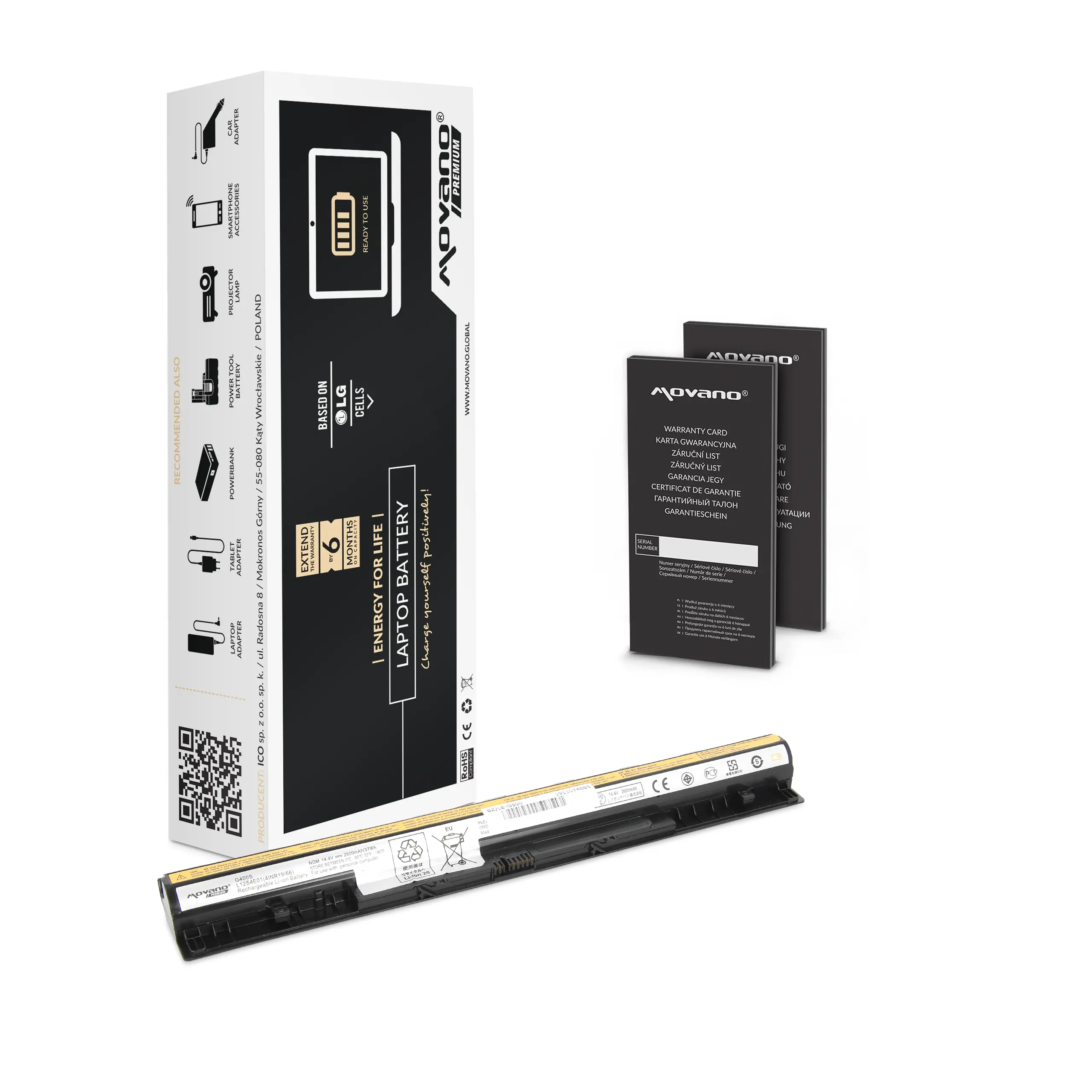 Movano premium battery for Lenovo IdeaPad