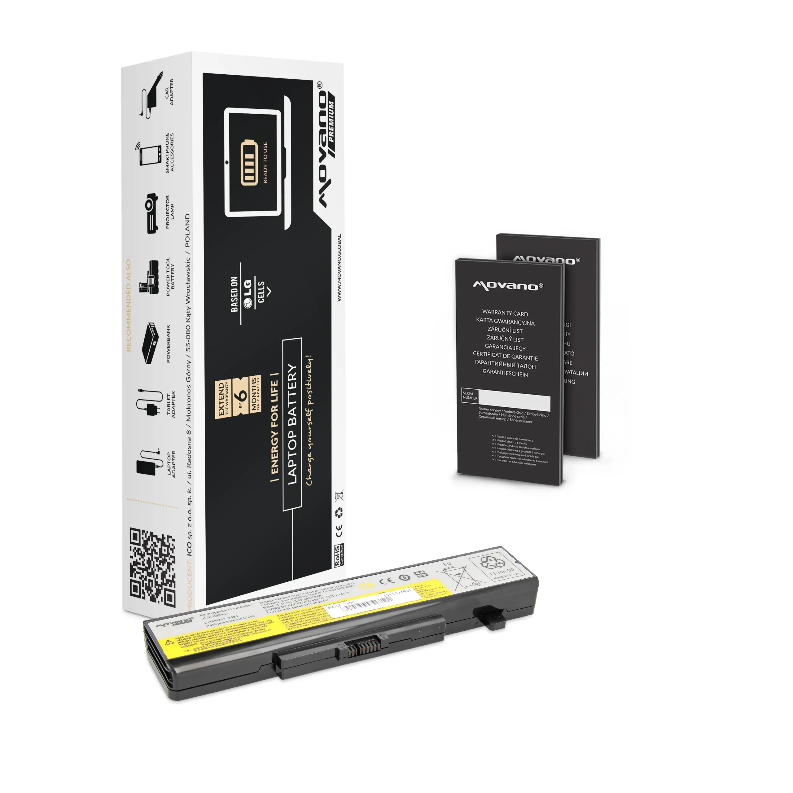 Movano premium battery for Lenovo IdeaPad