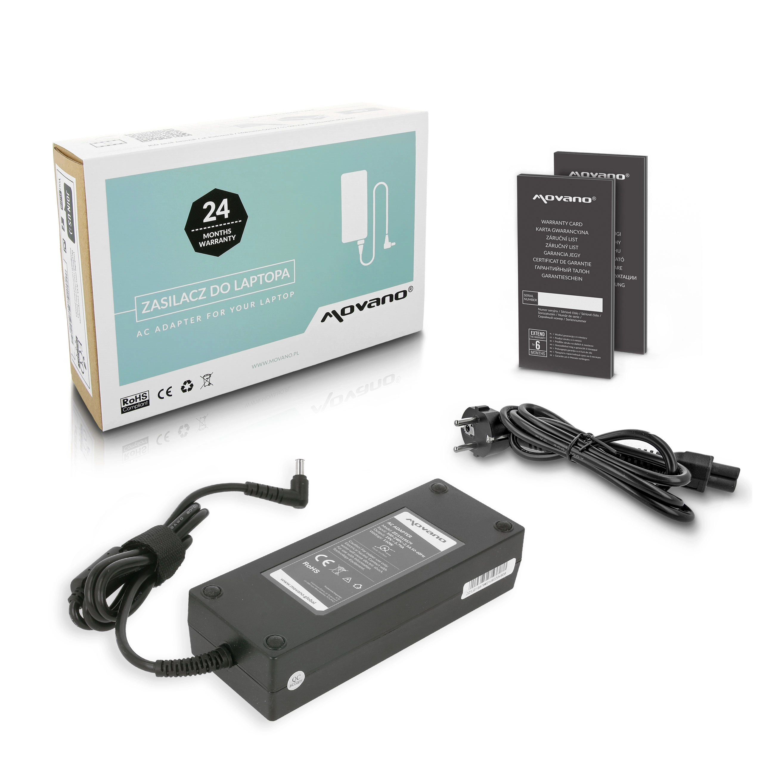 Movano Power Supply 19v 5.79a