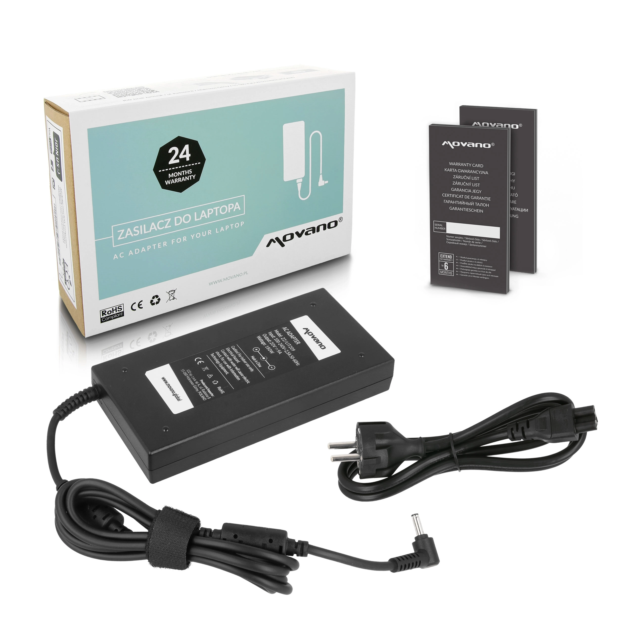 Movano 20v 9a (4.5x3.0)