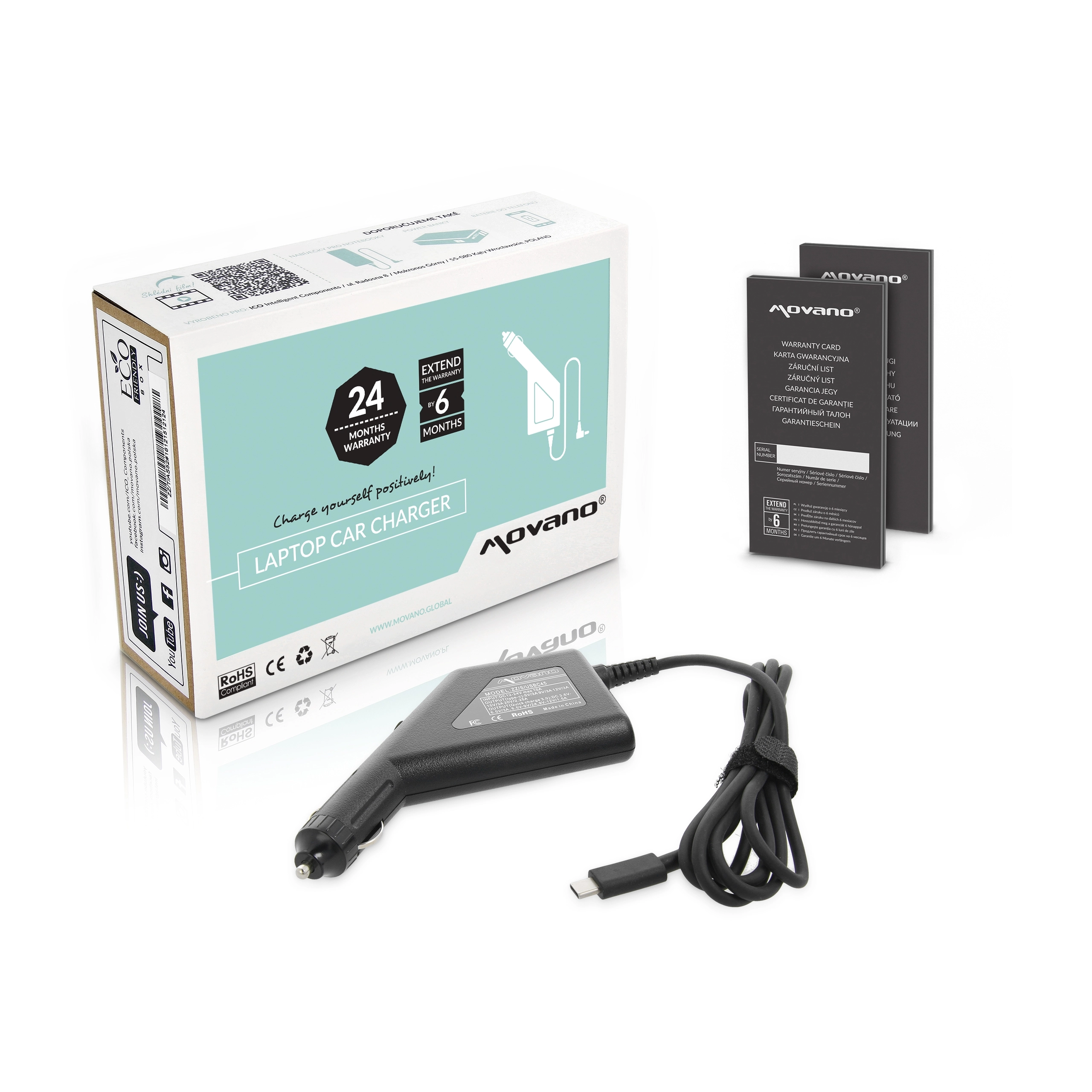 Movano 45W USB Type C USB-C