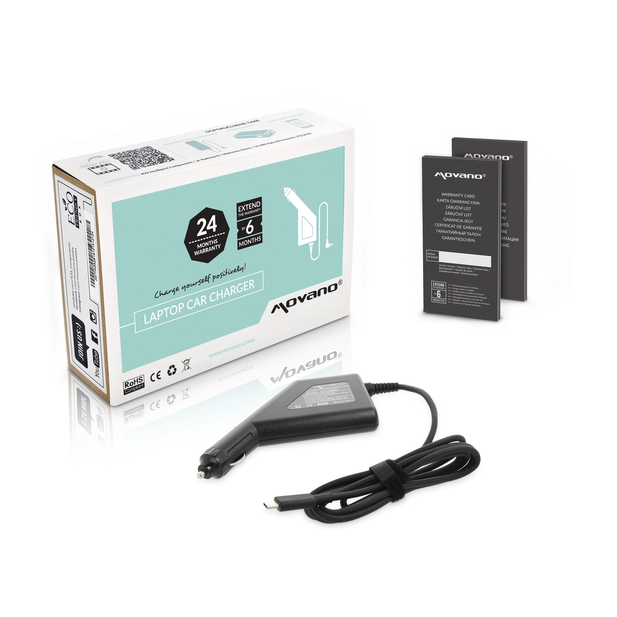 Movano 65W USB Type C USB-C