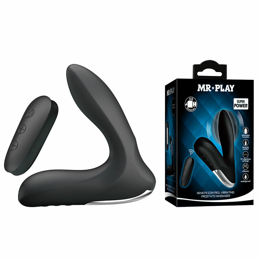 MR PLAY Prostate Massager Black -