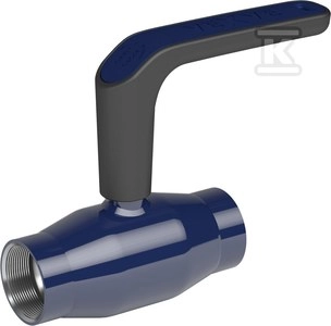 BALL VALVE DN25 PN40 THREADED 102025X
