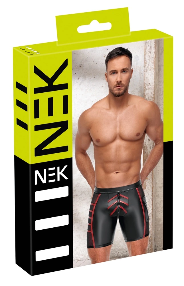 Menamp;#039;s Shorts Black/Red XL