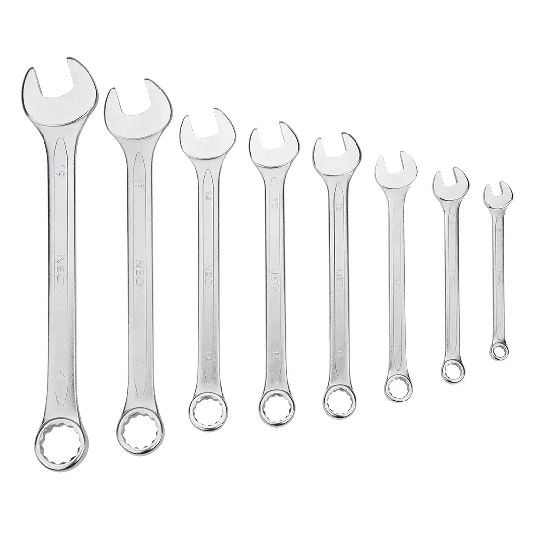 Neo Set of wrenches 6-19mm 8pcs