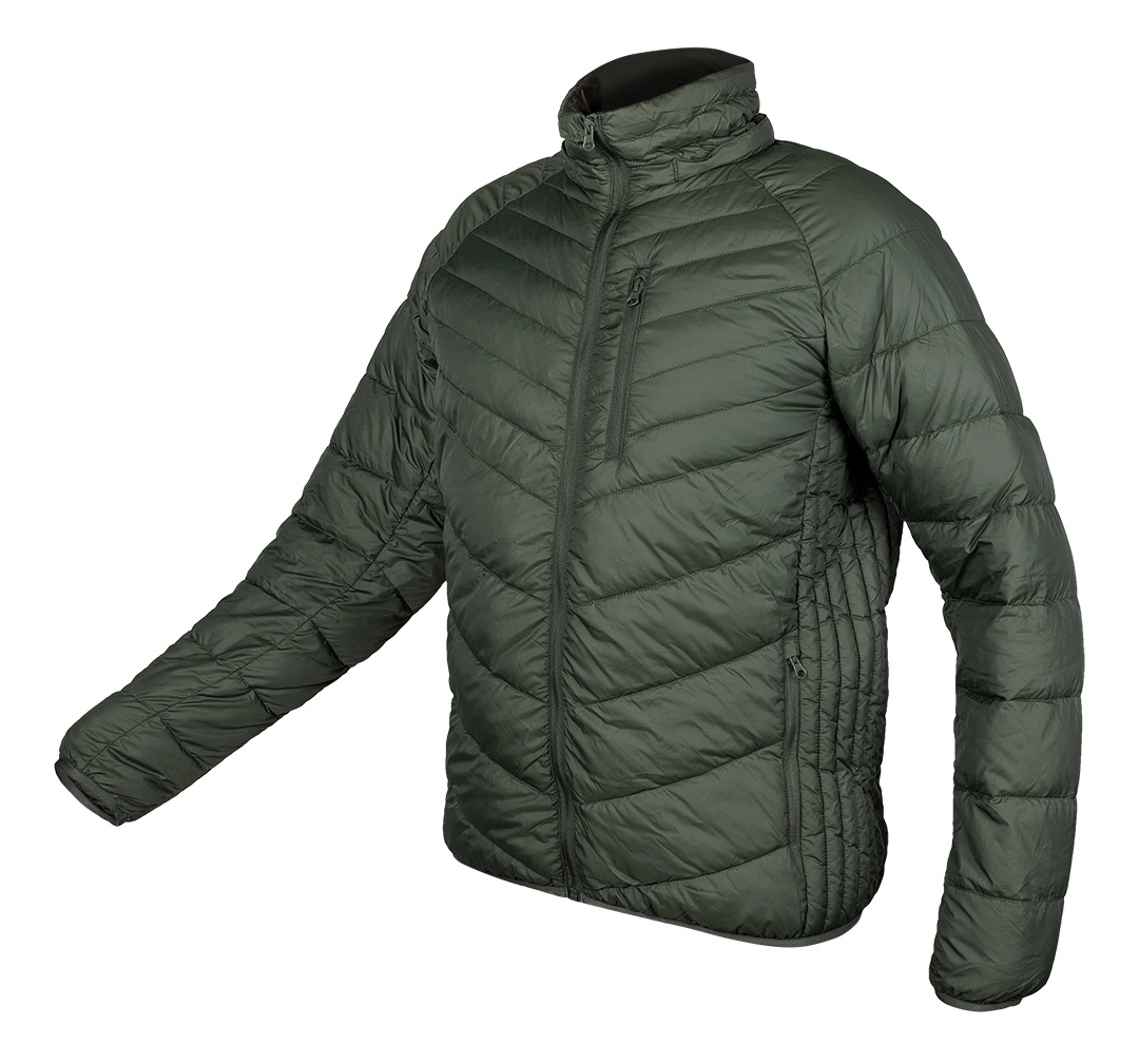 MixMatch jacket  quilted  down  light  olive