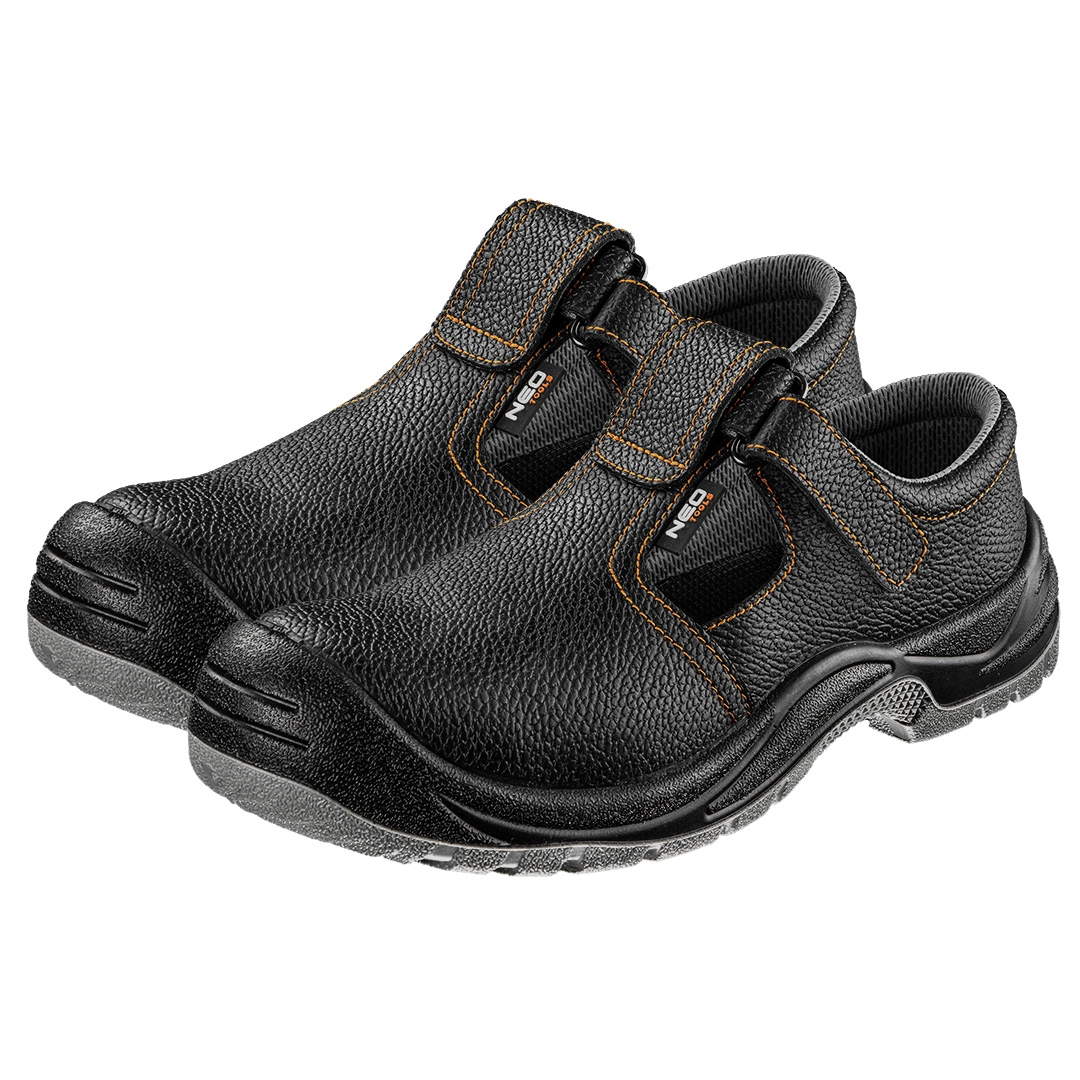 S1 FO leather sandals  steel toe