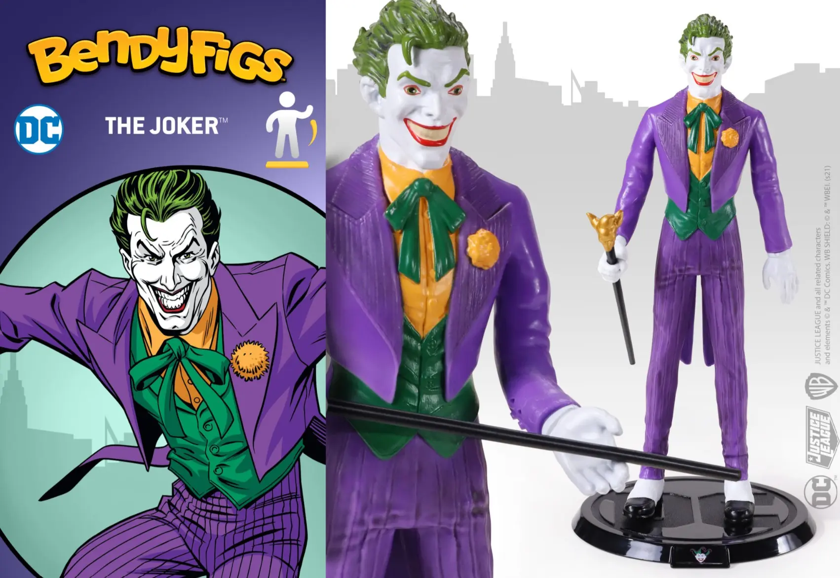 DC Comics Joker Bendyfigs malleable figure