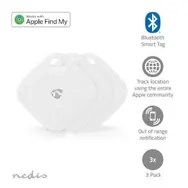 Nedis Bluetooth Smart Tag  3-pack BTTAG10WT3