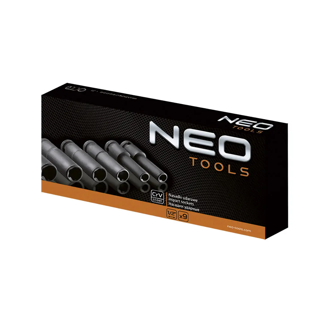 Neo Set of Torx impact sockets