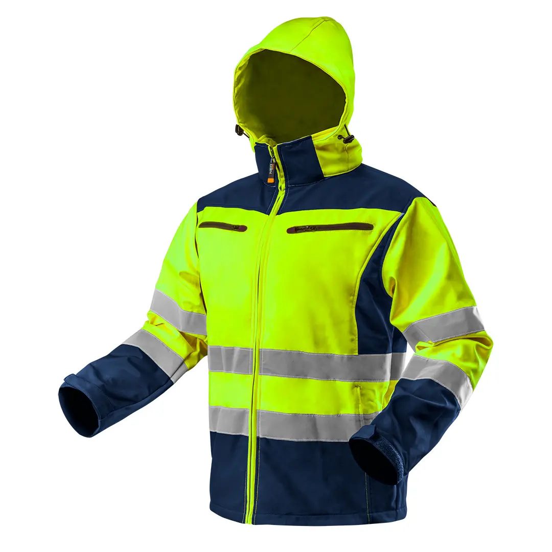 Neo Kurtka robocza ostrzegawcza softshell z