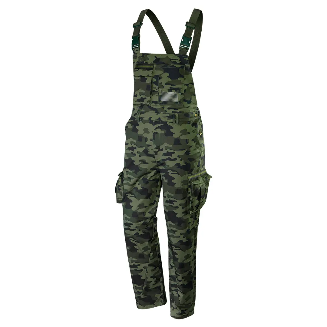 Neo Work trousers on braces (CAMO