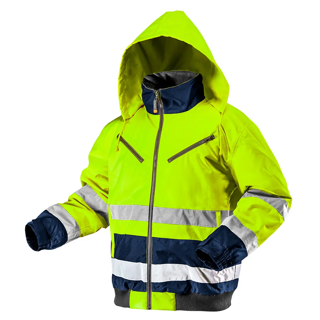 Neo Insulated warning work jacket  yellow