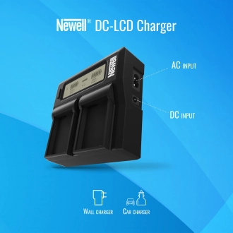 Newell battery charger DC-LCD Two-channel NP-F/NP-FM