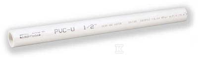 PRESSURE PIPE SCH 40 PVC 1