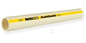 PVC-C CTS FLOWGUARD 6/4" PIPE 4700N-015
