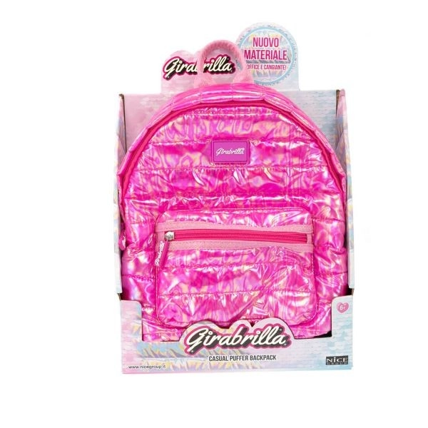 Nice Girabrilla backpack dark pink 22
