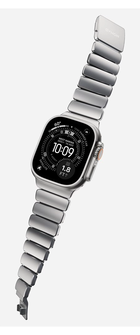 NOMAD Stratos Band - titanium bracelet