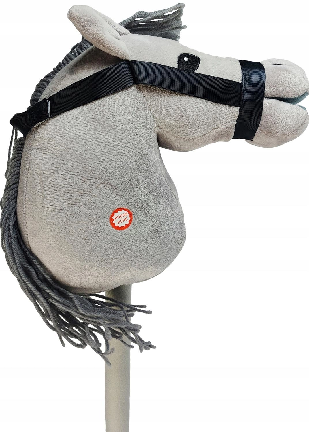 Horse head with mane on a