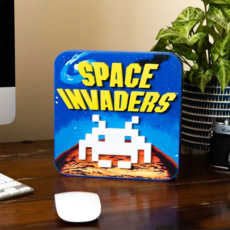 NUMSKULL SPACE INVADERS 3D LAMP 5056280430278