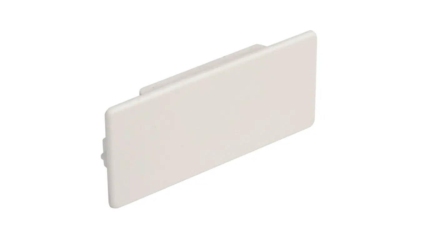 Channel end WDK 90x40 HE40090RW white