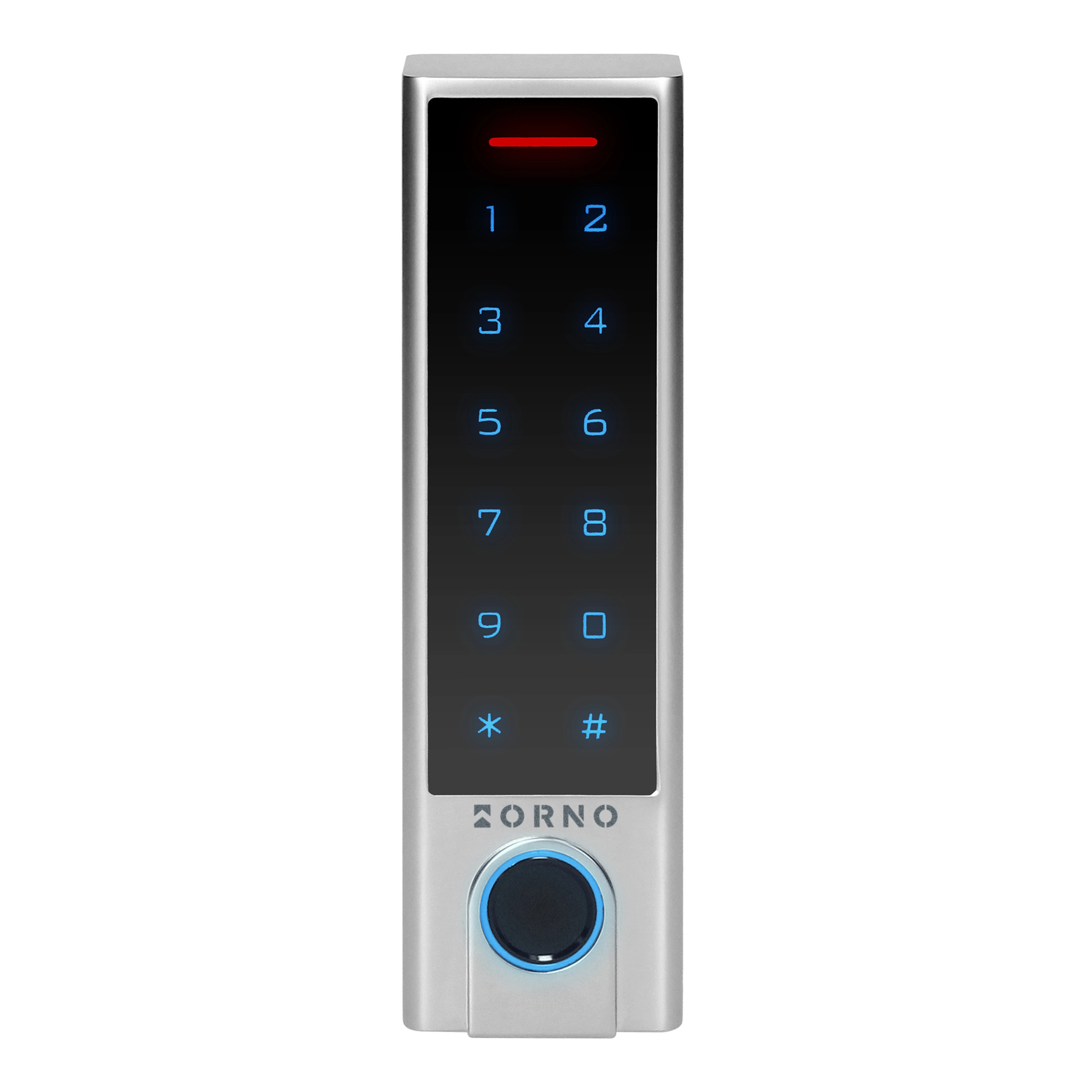 Touch combination lock with proximity card