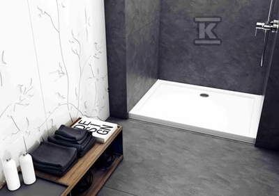 SHOWER TRAY ONNLINE FLAT 90X100X5.5