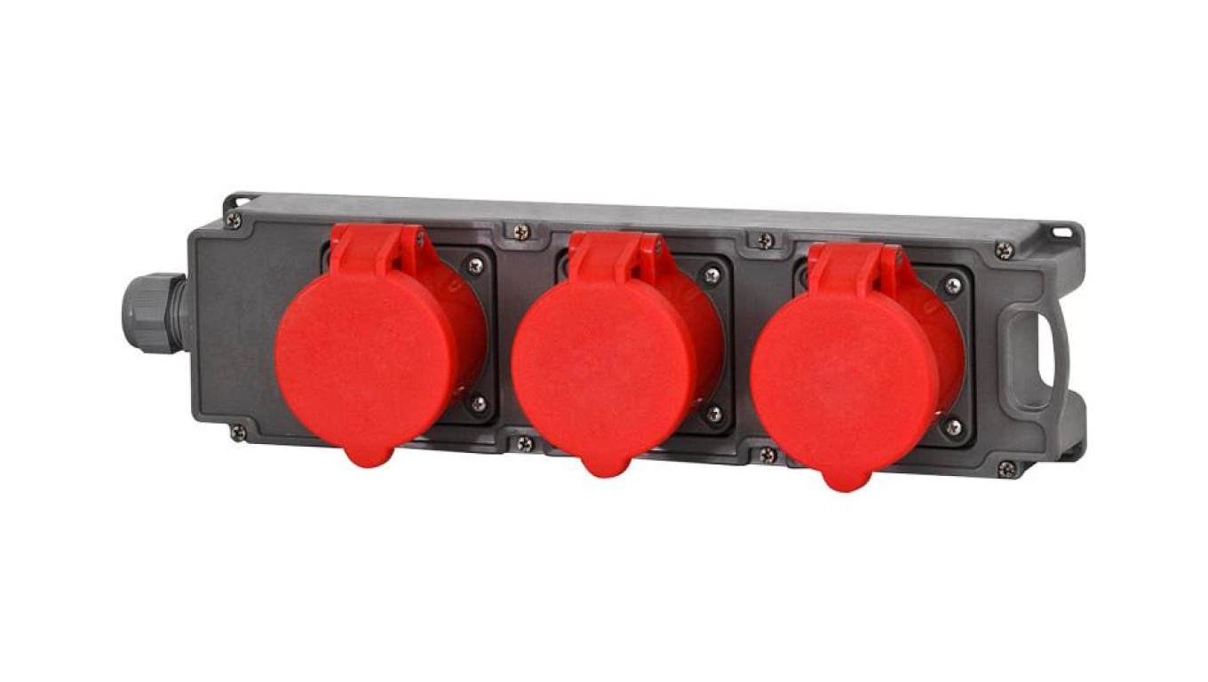 TRIBOX 2x16A 5p 32A 5p 5p