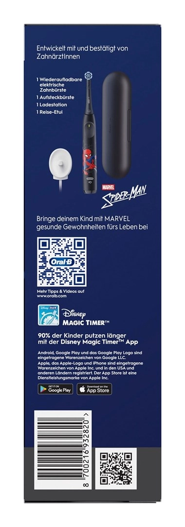 Oral-B iO Kids Spiderman Child Rotating
