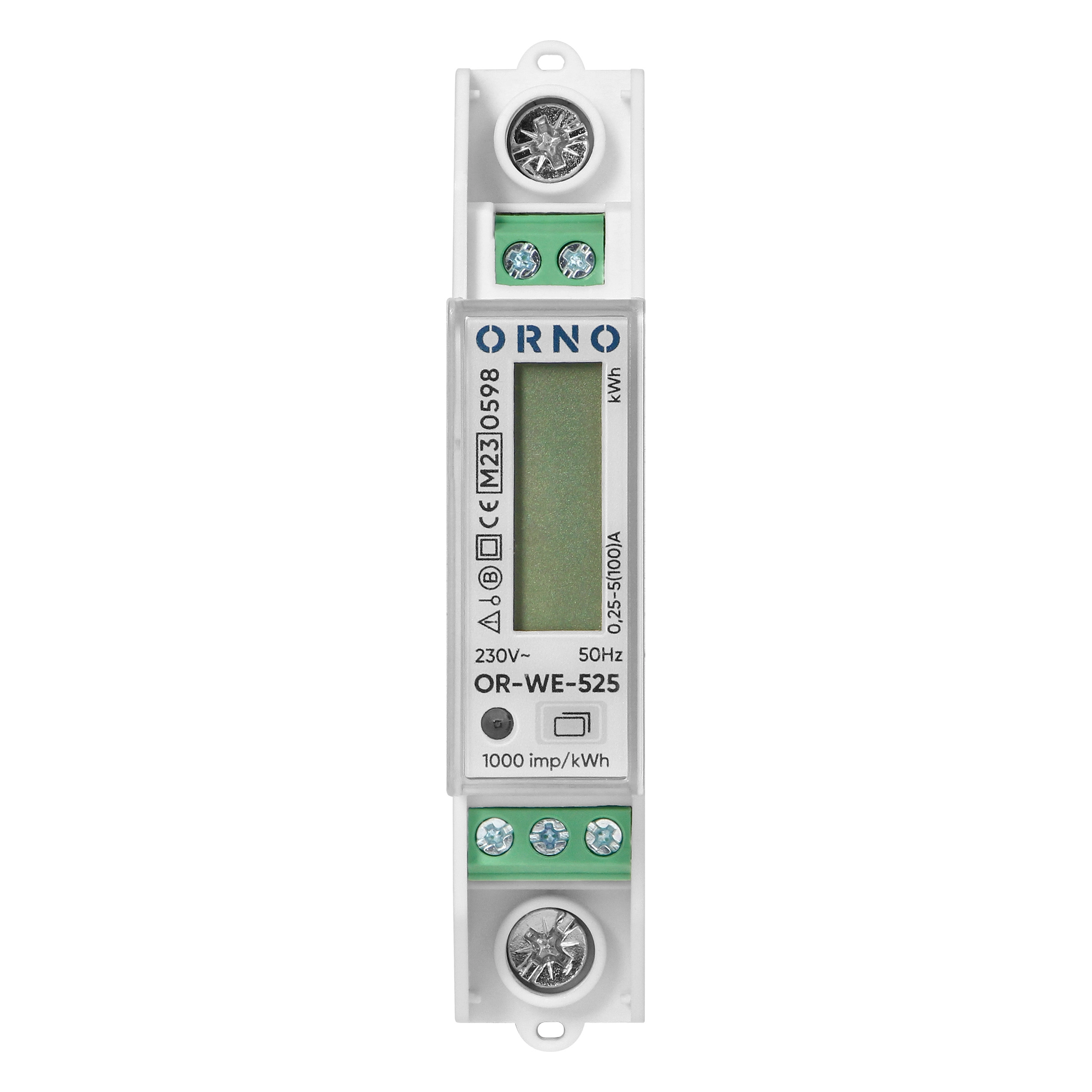 1-phase electricity meter bidirectional 100A RS-485