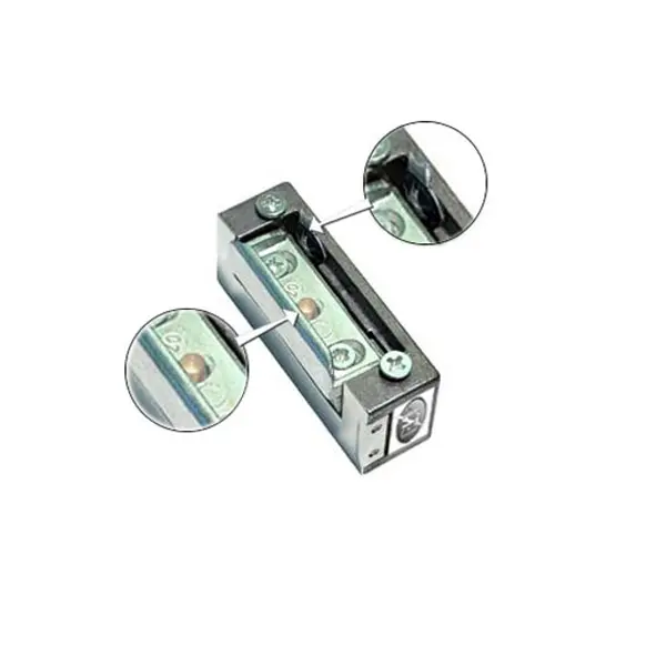 Symmetrical electric strike with memory and