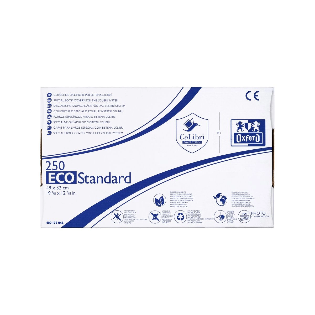 Eco Shield cover standard (250pcs) COLIBRI