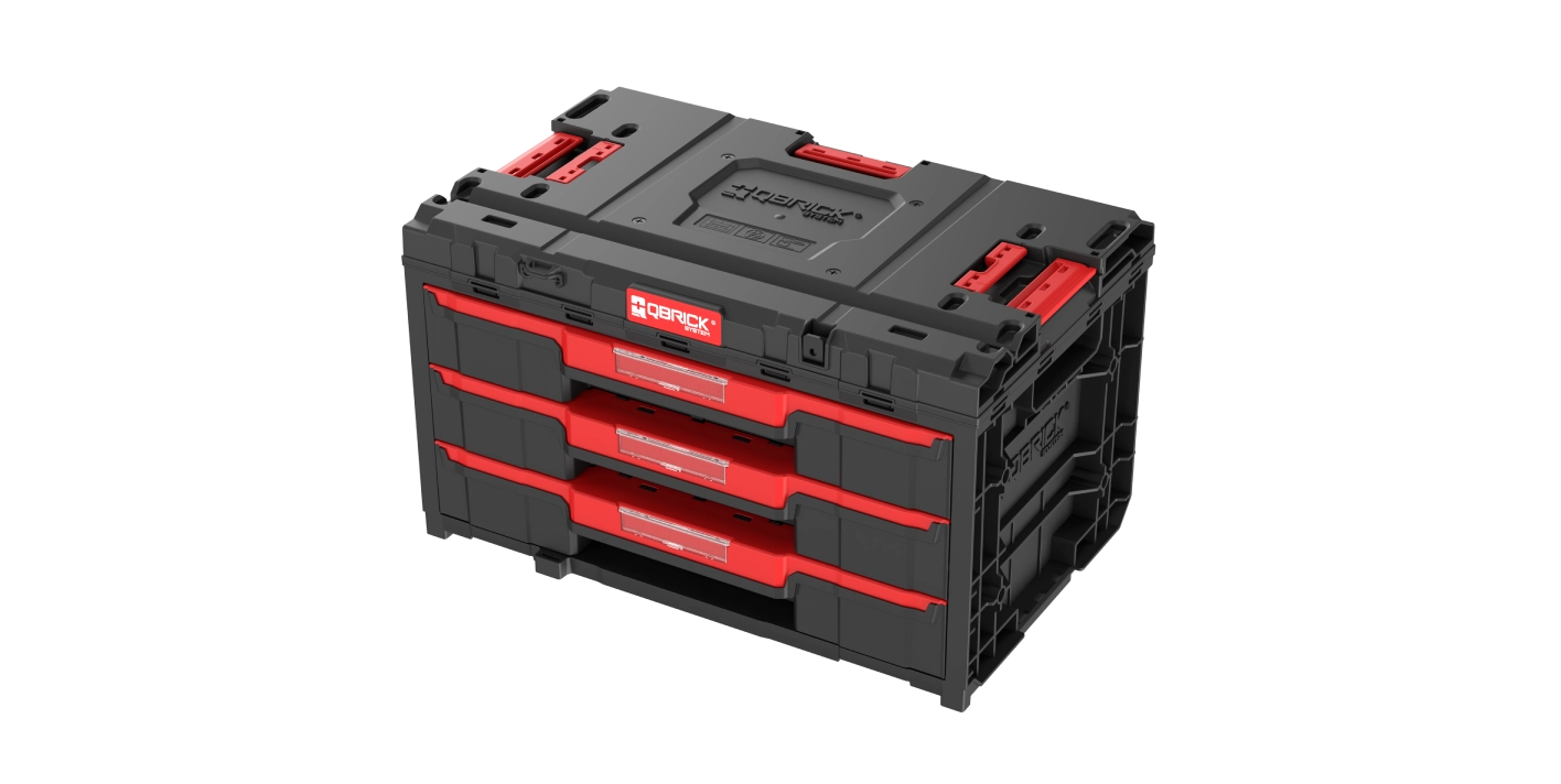 QBRICK SYSTEM ONE DRAWER 3 TOOLBOX