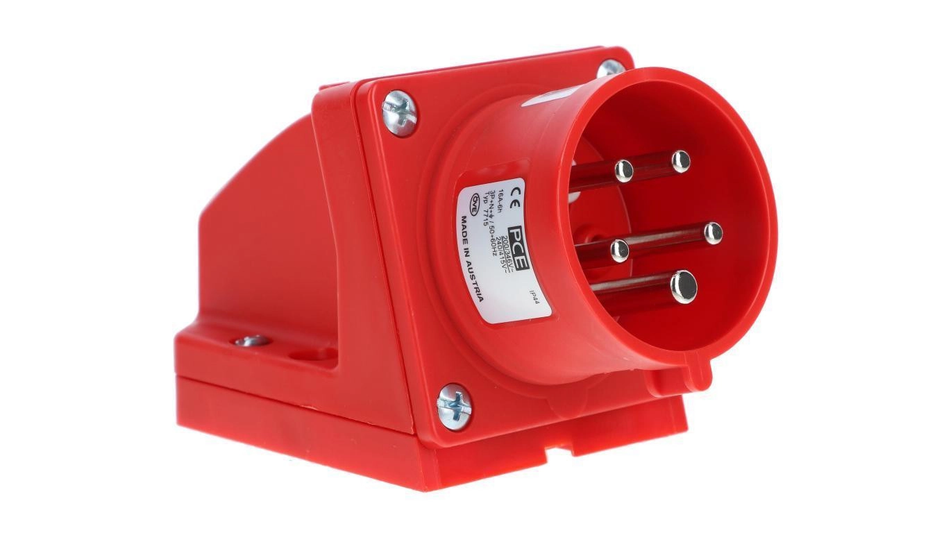 Receiver plug (phase crossover) 16A 5P