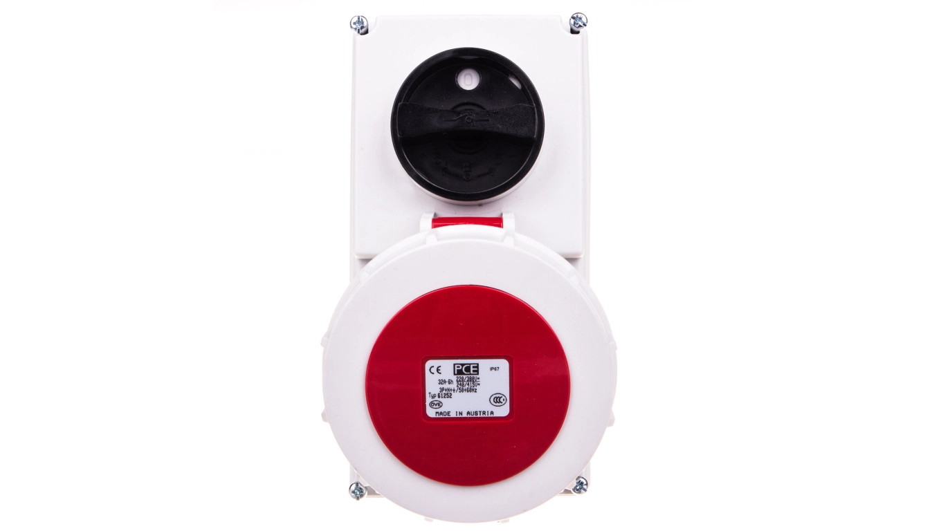 Steels socket with switch 0-1 male