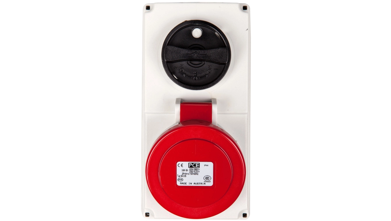 Steels socket with switch 0-1 male